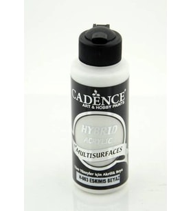 Cadence Hybrid Multisurface Akrilik Boya 120 ml. H-003 ESKİMİŞ BEYAZ 