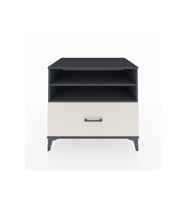 Kronos Şifonyer 2 Raflı Tek Çekmeceli 88x59x80 Antrasit-Aytaşı