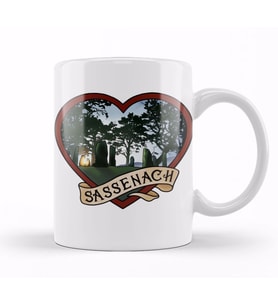Outlander Sassenach Kupa Bardak Porselen
