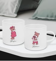 BK Gift Kişiye Özel Sevgili Temalı 2’li Buzlu Cam Türk Kahvesi Fincanı-4, Sevgiliye Hediye, Arkadaşa Hediye, Anneye Hediye, Ofis Hesiyesi