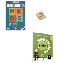 Arı LGS 8. Sınıf Matematik ve Din Kültürü Haftalık Kazanım Denemeleri + Telefon Standı