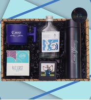 Kişiye Özel Dijital Termos, Okyanus Esintisi 200ML Kolonya, Fincan, Çerçeve,Dünya Kahvesi,