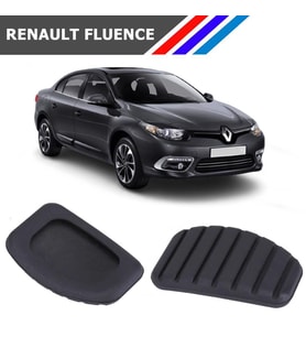 Renault Fluence Fren - Debriyaj Pedal Lastiği 2 Adetli Takım