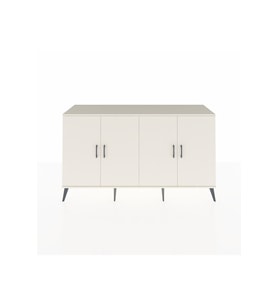 Kronos Konsol 6 Raflı 4 Kapaklı 176x59x99 Aytaşı-Aytaşı/Antrasit