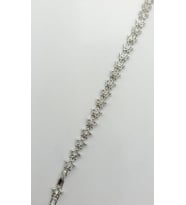 Celeste Yıldız Detaylı Silver Bileklik (15+2 cm)