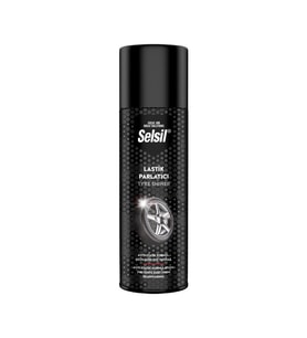 Selsil Lastik Parlatma ve Temizleme Spreyi 500 ml. (Şeffaf)