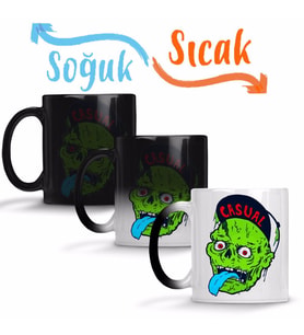 Zumbi Casual Sihirli Kupa Bardak Porselen