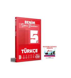 Benim Hocam Yayınları 2025-2026 müfredat 5 Sınıf Türkçe Soru Bankası Tamamı Video Çözümlü Beceri Temelli Sorular (Çok Renkli)