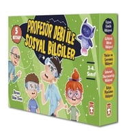 Profesör Debi İle Sosyal Bilgiler Set (5 Kitap)