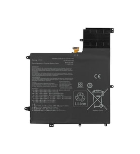 Asus ZenBook Flip S UX370 Serisi ile Uyumlu Notebook Bataryası Pili (Siyah)