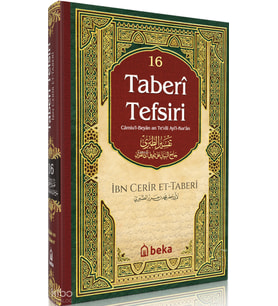 Taberi Tefsiri - 16. Cilt (Ciltli) Beka Yayınları İmam Taberi