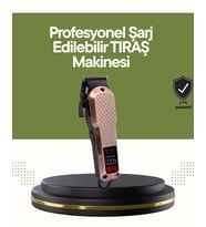 Şarjlı Saç Kesme Makinesi – 4 Kademeli Ayar, Lcd Ekran Hızlı Şarj Desteği
