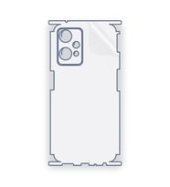 SChitec OPPO K10x Uyumlu Fullbody Arka Kaplama Hidrojel Koruyucu Film