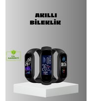 Akıllı Bileklik Adım Sayarlı Kalori Takipli Bildirim Uyumlu IP67