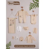 VaVBaby Organik Hastane Çıkışı 10’lu Bamboo