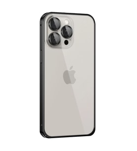 Northcity Metal Bumper Mat Kapak iPhone 15 Pro Max ile Uyumlu - Siyah Darbe ve Çizilme Koruması