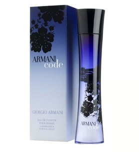 Giorgio Armani Code Femme EDP Bayan Parfüm 75ml (Koyu Lacivert - Açık Gri)