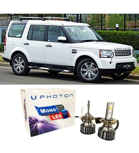 Land Rover Discovery Led Xenon Uzun + Kısa Far Ampulü H4 Mono Yeni Seri Beyaz