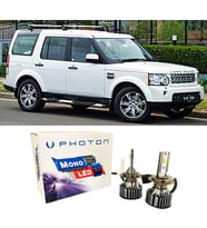 Land Rover Discovery Led Xenon Uzun + Kısa Far Ampulü H4 Mono Yeni Seri Beyaz