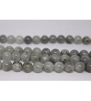 Labradorit Taşı Açık Renk YARIM Dizi 8mm (18cm uzunluğundadır)