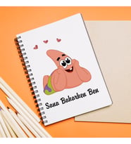 Sana Bakarken Ben (Peterick) Tasarımlı Defter