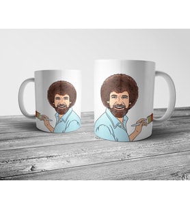 Pixxa Bob Ross Kupa Bardak Model 1