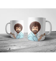 Pixxa Bob Ross Kupa Bardak Model 1