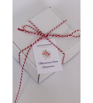 Paketlendim Müsaitsen Sana Geliyorum Teşekkür Kartı 5x7 Cm 50 Adet