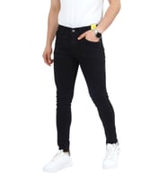 Erkek Siyah Kot Pantolon Skınnfıt 1000 BGL-ST02316