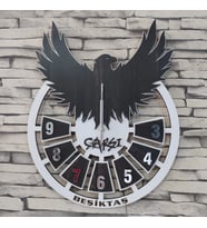 Lavinta54 - Kişiye Özel Dekoratif Ahşap Duvar Saati