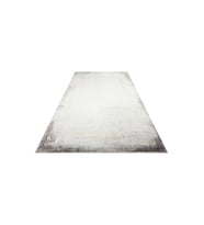 Makine Kaymaz Yıkanabilir Beyaz Eskitme Triko Salon Mutfak Halısı Koridor Halısı Yolluk 11 GREY GOLD