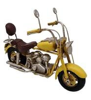 Yellow Eagle Metal Dekoratif Motosiklet