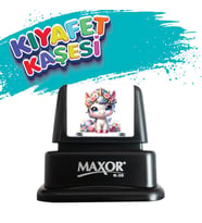 Kıyafet Kaşesi Bebek Unicorn Temalı Öğrenci Kaşesi / Kıyafet Etiketi / Kumaş Kıyafet Kaşesi