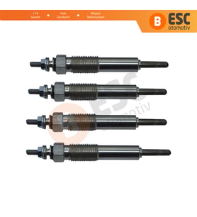 Mitsubishi Canter Rosa 4D30 için 4 Adet Isıtma Bujisi 20.5 Volt ME017010, GJ54MI