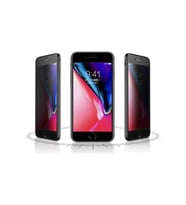 Siyah Iphone 6 Privacy Cam Ekran Koruyucu