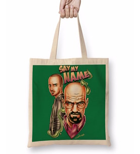 Breaking Bad Say My Name Bez Çanta Uzun Saplı