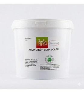 İris Tarçınlı Küp Elma Dolgu 6 Kg Kova (Pastacılık Dolgusu)
