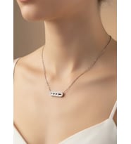 Çelik Silver Marka Kolye - 25-clkk226