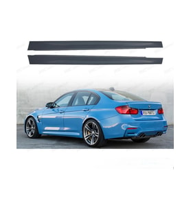 Bmw F30 2012-2019 3.seri Uyumlu Plastik Boyasız M3 Yan Marşpiyel