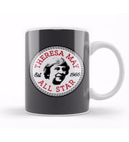 Theresa May All Star Converse Logo Kupa Bardak Porselen