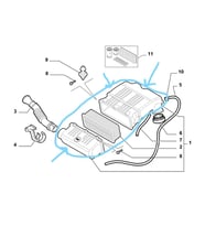 FIAT DOBLO Hava Filtre Kazanı 2005 - 2009        (51885352)