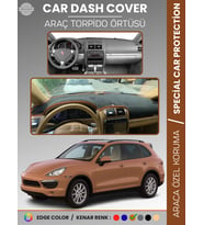 PORSCHE CAYENNE (2002-2010) Torpido Örtüsü Ön Göğüs Koruma Torpido Koruma Tam Uyum Kaymaz