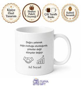 İnsan Kaynakları Yöneticisine Hediye Yetenek Mülakat Performans Kupa Bardak