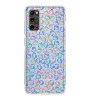 Samsung Galaxy S20  Kamera Korumalı Kapak Hello Kitty Tasarımlı  Şeffaf  Kılıf
