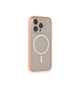 Durukar® iPhone 14 Pro Kılıf Grand Magneticsafe Kapak - Pembe