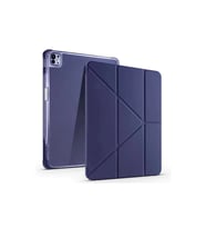 Apple iPad Pro 13 (2024) Kılıf Kalemlikli Mars Tablet Kılıfı - Lacivert