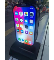 3D Ledli Işıklı Telefoncu Tabela Duba Mobil Iphone Tasarım Tabela