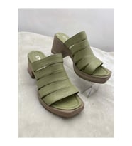 ÇİĞDEM PASTEL YEŞİL GERÇEK DERİ PLATFORM TOPUKLU TERLİK - PASTEL YEŞİL - 38 - ST02059-PASTEL YEŞİL-38