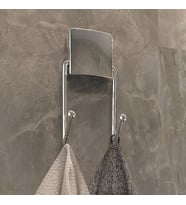 Decorev DC-542 Dekoratif Banyo Mutfak İkili Havlu Askısı
