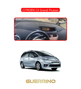 CITROEN C4 grand picassoTORPİDO KORUMA HALISI KIRMIZI KENAR
